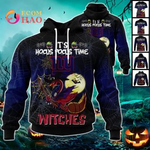 Giants NFL Halloween Jersey Falmingo Witches Hocus Pocus 3D Hoodie