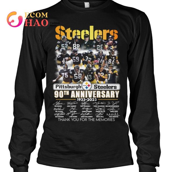 Pittsburgh Steelers 90th Anniversary 1933 - 2023 Thank You For The ...