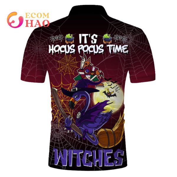 Arizona Coyotes Halloween Jersey Flamingo Witches Hocus Pocus 3D Hoodie