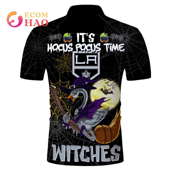 LA Kings Halloween Jersey Flamingo Witches Hocus Pocus 3D Hoodie