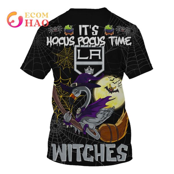 LA Kings Halloween Jersey Flamingo Witches Hocus Pocus 3D Hoodie