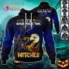 Seattle Kraken Halloween Jersey Flamingo Witches Hocus Pocus 3D Hoodie