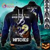 Toronto Maple Leafs Halloween Jersey Flamingo Witches Hocus Pocus 3D Hoodie