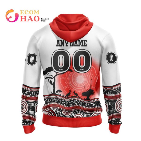 NRL St. George Illawarra Dragons Specialized Jersey With Beautiful Australia Nature 3D Hoodie