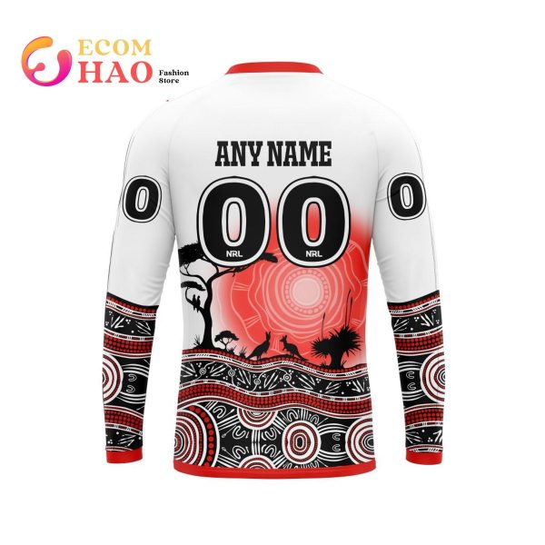 NRL St. George Illawarra Dragons Specialized Jersey With Beautiful Australia Nature 3D Hoodie