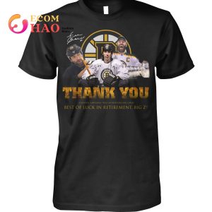 Zdeno Chara Thank You Best Of Luck In Retirement Big Z T-Shirt