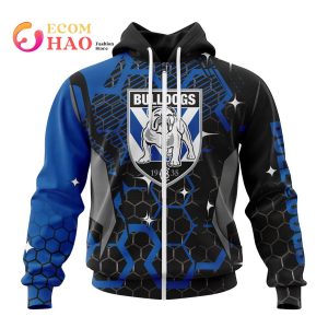 Best NRL Canterbury-Bankstown Bulldogs New Specialized Design With MotoCross Syle All Over Print Hoodie