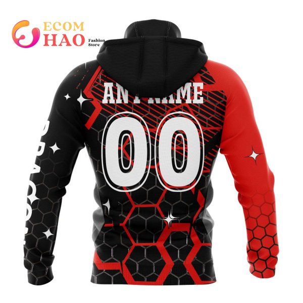 Best NRL St. George Illawarra Dragons New Specialized Design With MotoCross Syle All Over Print Hoodie