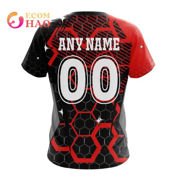 Best NRL St. George Illawarra Dragons New Specialized Design With MotoCross Syle All Over Print Hoodie