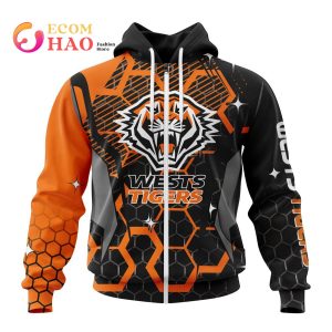 Best NRL Wests Tigers New Specialized Design With MotoCross Syle All Over Print Hoodie Best NRL Wests Tigers New Specialized Design With MotoCross Syle All Over Print Hoodie