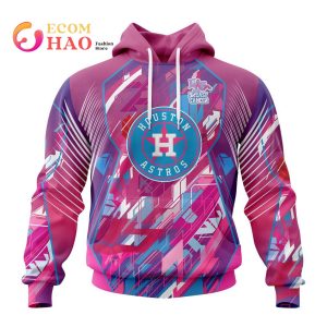 MLB Houston Astros Mix Grateful Dead Specialized Design I Pink I Can! Fearless Again Breast Cancer 3D Hoodie