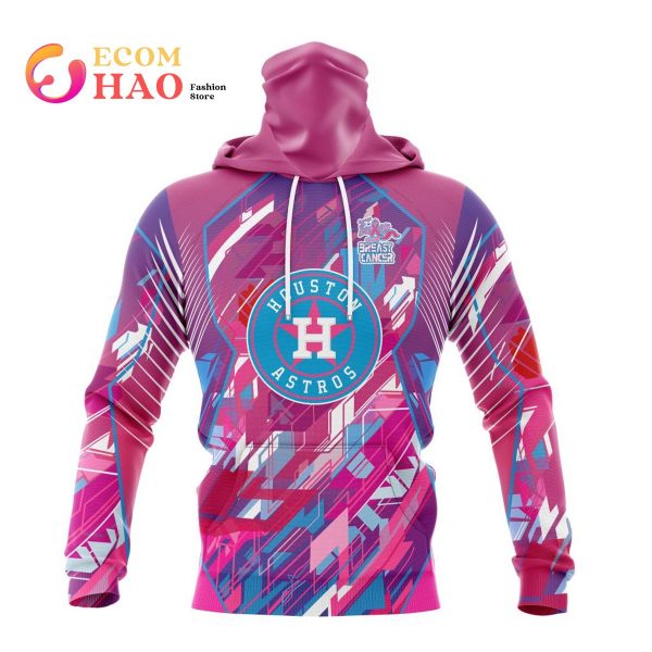 MLB Houston Astros Mix Grateful Dead Specialized Design I Pink I Can! Fearless Again Breast Cancer 3D Hoodie
