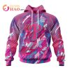 MLB Oakland Athletics Mix Grateful Dead Specialized Design I Pink I Can! Fearless Again Breast Cancer 3D Hoodie