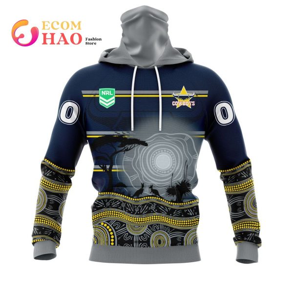 NRL North Queensland Cowboys Specialized Jersey With Beautiful Australia Nature 3D Hoodie