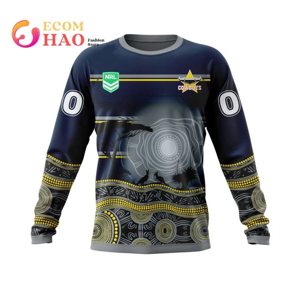 NRL North Queensland Cowboys Specialized Jersey With Beautiful Australia Nature 3D Hoodie
