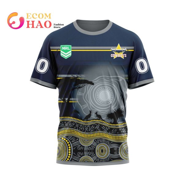 NRL North Queensland Cowboys Specialized Jersey With Beautiful Australia Nature 3D Hoodie