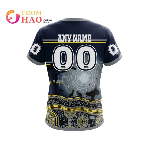 NRL North Queensland Cowboys Specialized Jersey With Beautiful Australia Nature 3D Hoodie
