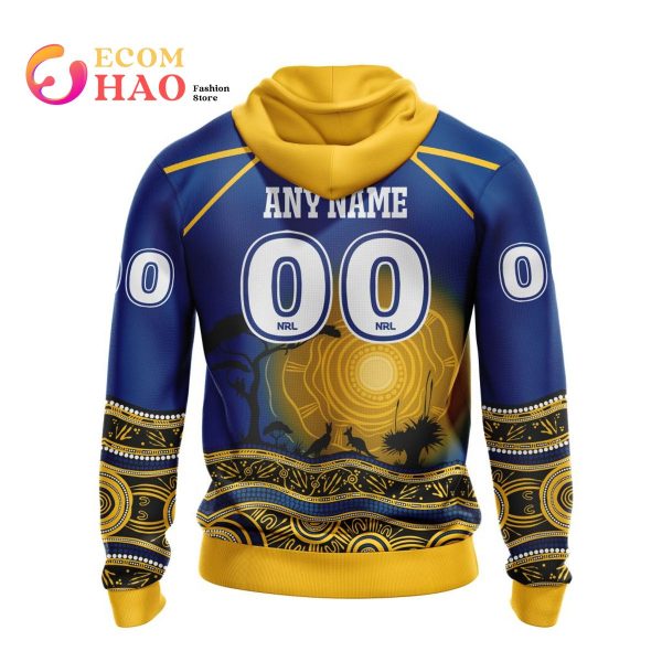 NRL Parramatta Eels Specialized Jersey With Beautiful Australia Nature 3D Hoodie