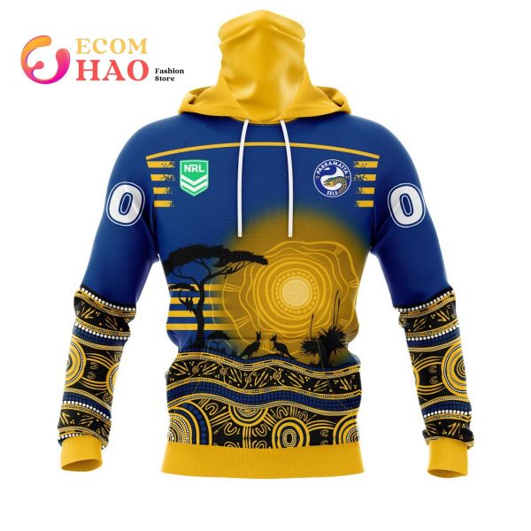 NRL Parramatta Eels Specialized Jersey With Beautiful Australia Nature 3D Hoodie
