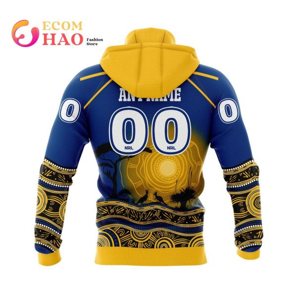NRL Parramatta Eels Specialized Jersey With Beautiful Australia Nature 3D Hoodie