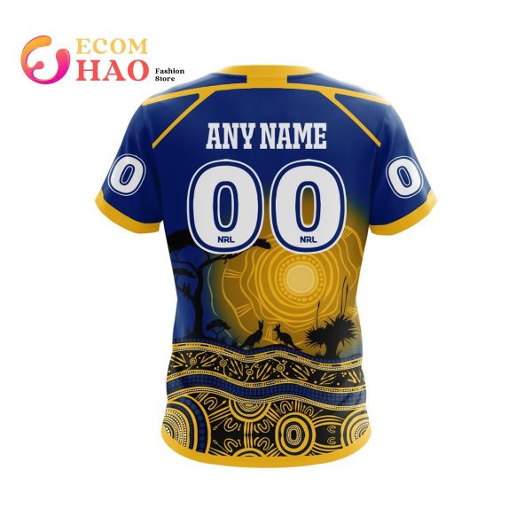 NRL Parramatta Eels Specialized Jersey With Beautiful Australia Nature 3D Hoodie