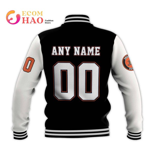 3D Premium Baseball Jacket Anaheim Ducks