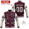3D Premium Baseball Jacket Anaheim Ducks