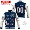 3D Premium Baseball Jacket Washington Capitals