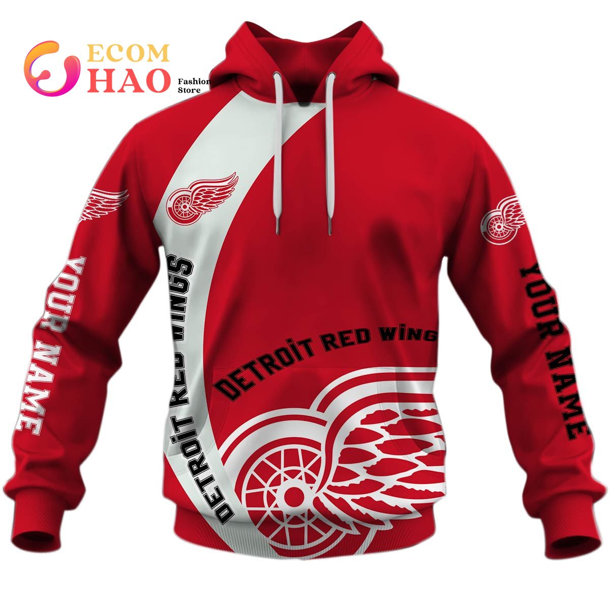 Personalized NHL You Laugh I Laugh You Cry I Cry – Detroit Red Wings 3D Hoodie