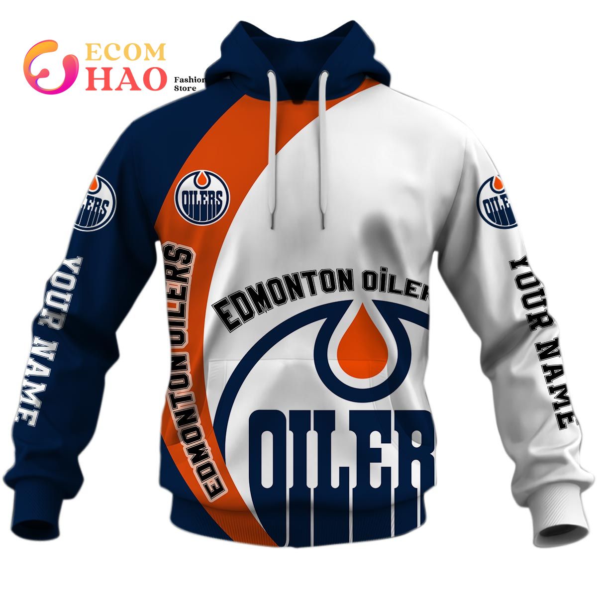 Personalized NHL You Laugh I Laugh You Cry I Cry – Edmonton Oilers 3D Hoodie