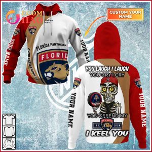 Personalized NHL You Laugh I Laugh You Cry I Cry – Florida Panthers 3D Hoodie