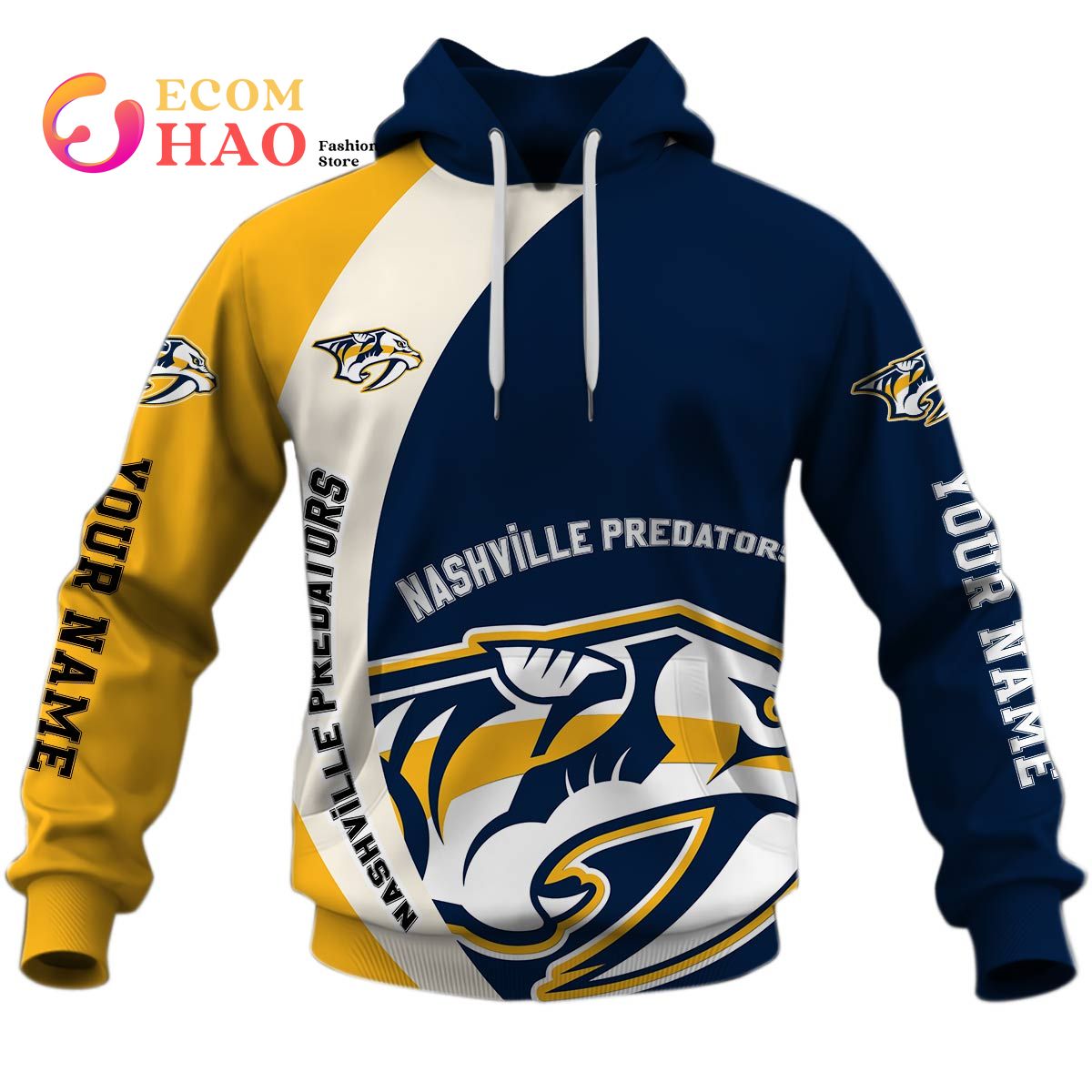 Personalized NHL You Laugh I Laugh You Cry I Cry – Nashville Predators 3D Hoodie