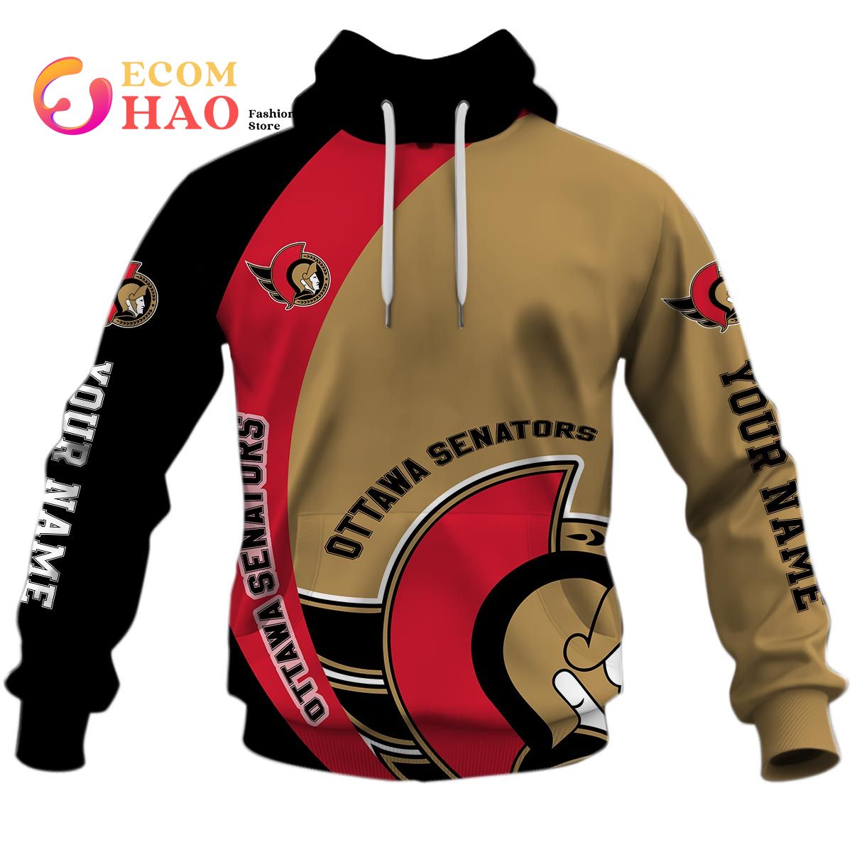 Personalized NHL You Laugh I Laugh You Cry I Cry – Ottawa Senators 3D Hoodie