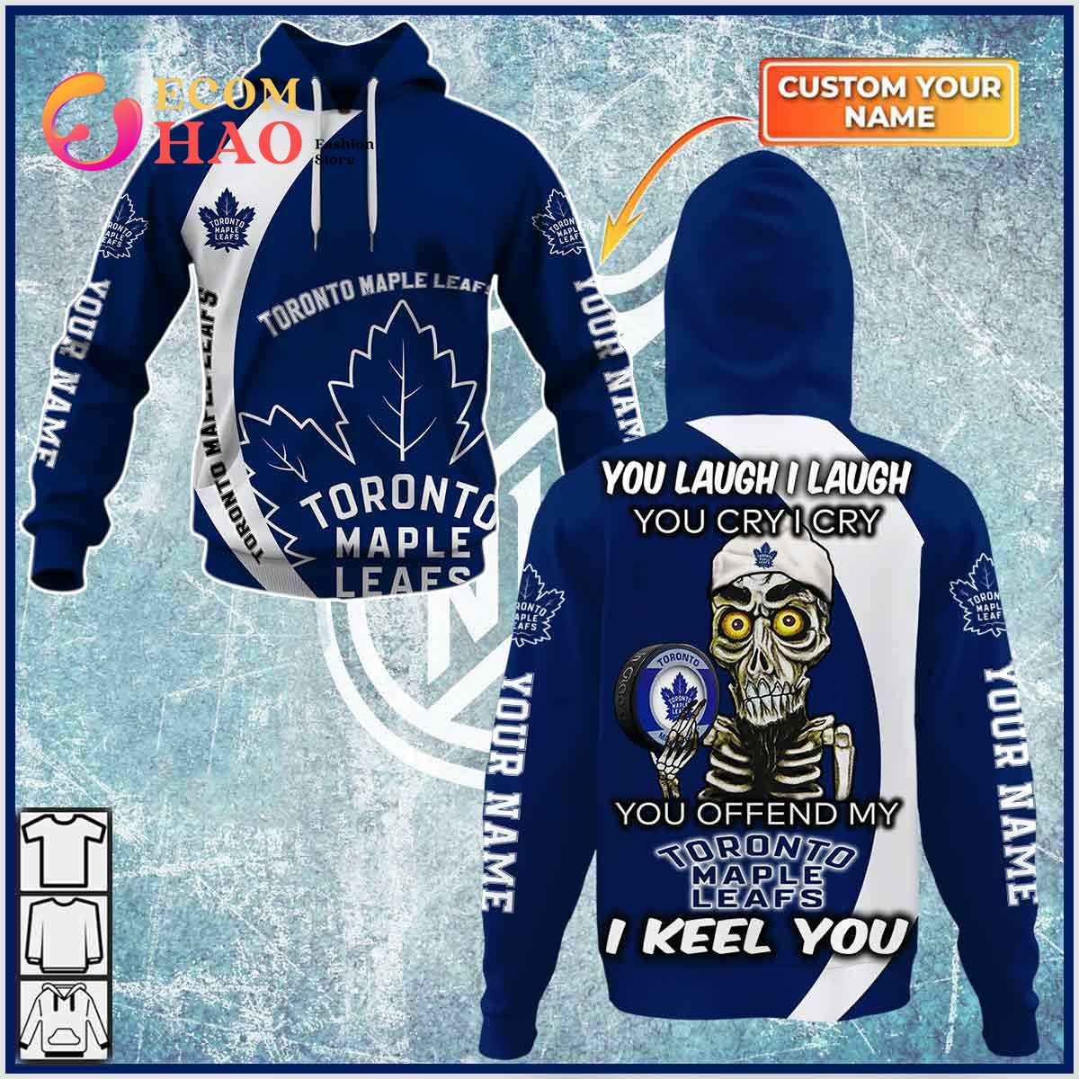 NHL You laugh I Laugh You Cry I Cry – Seattle Kraken Hoodie Sweatshirt 3D  Custom Name For Fans - Freedomdesign