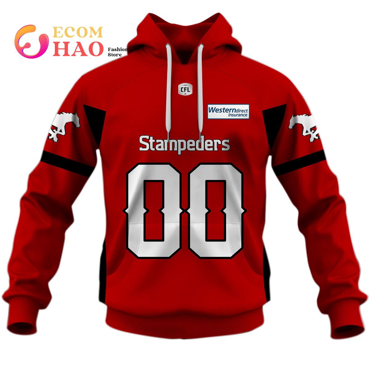 Personalized CFL Calgary Stampeders Jersey 2022 3D Hoodie