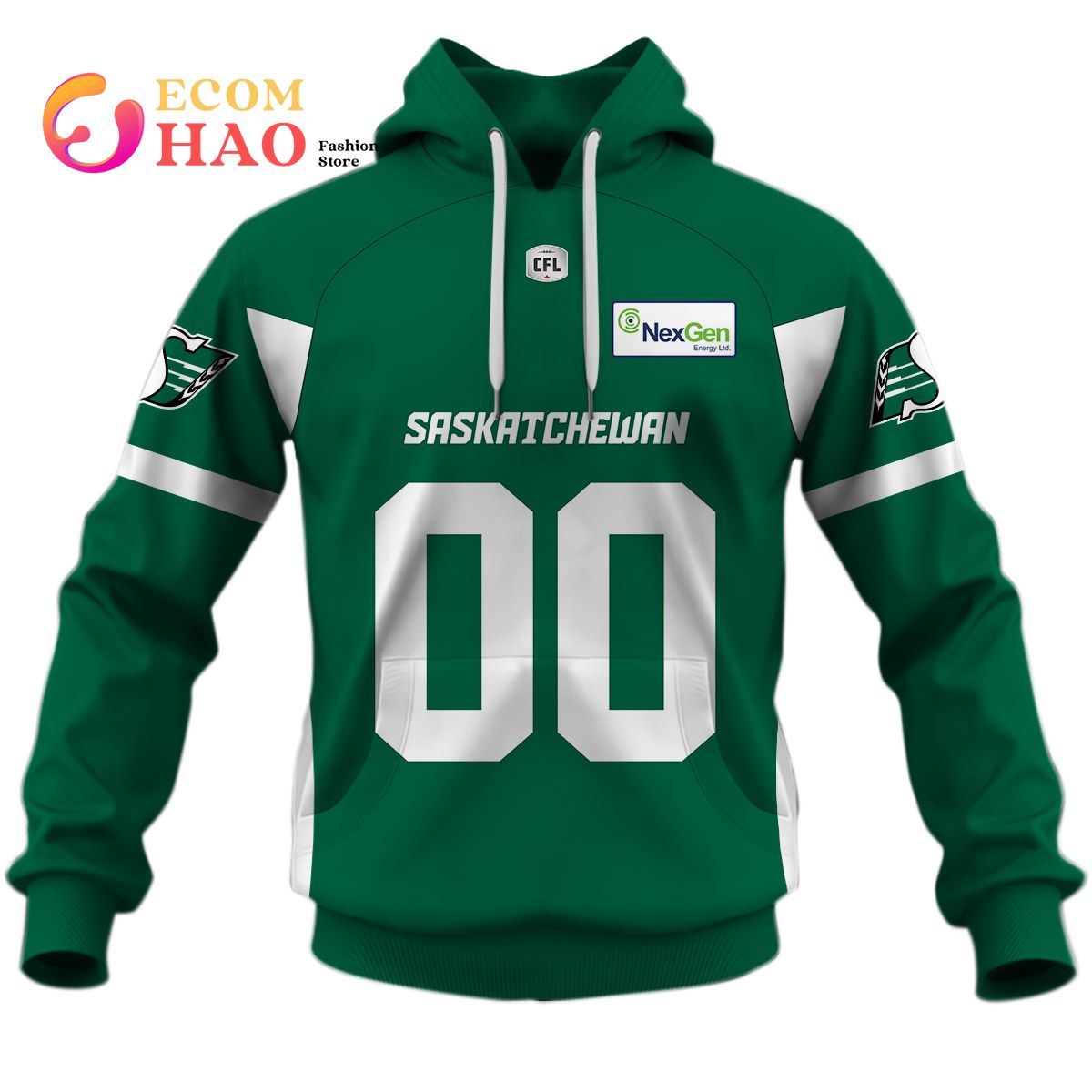 Personalized CFL Saskatchewan Roughriders Jersey 2022 3D Hoodie