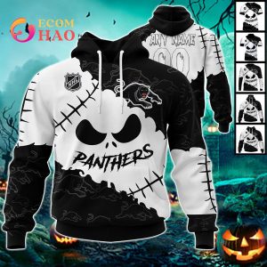 NRL Penrith Panthers Custom Your Name & Number Halloween Style 3D Hoodie