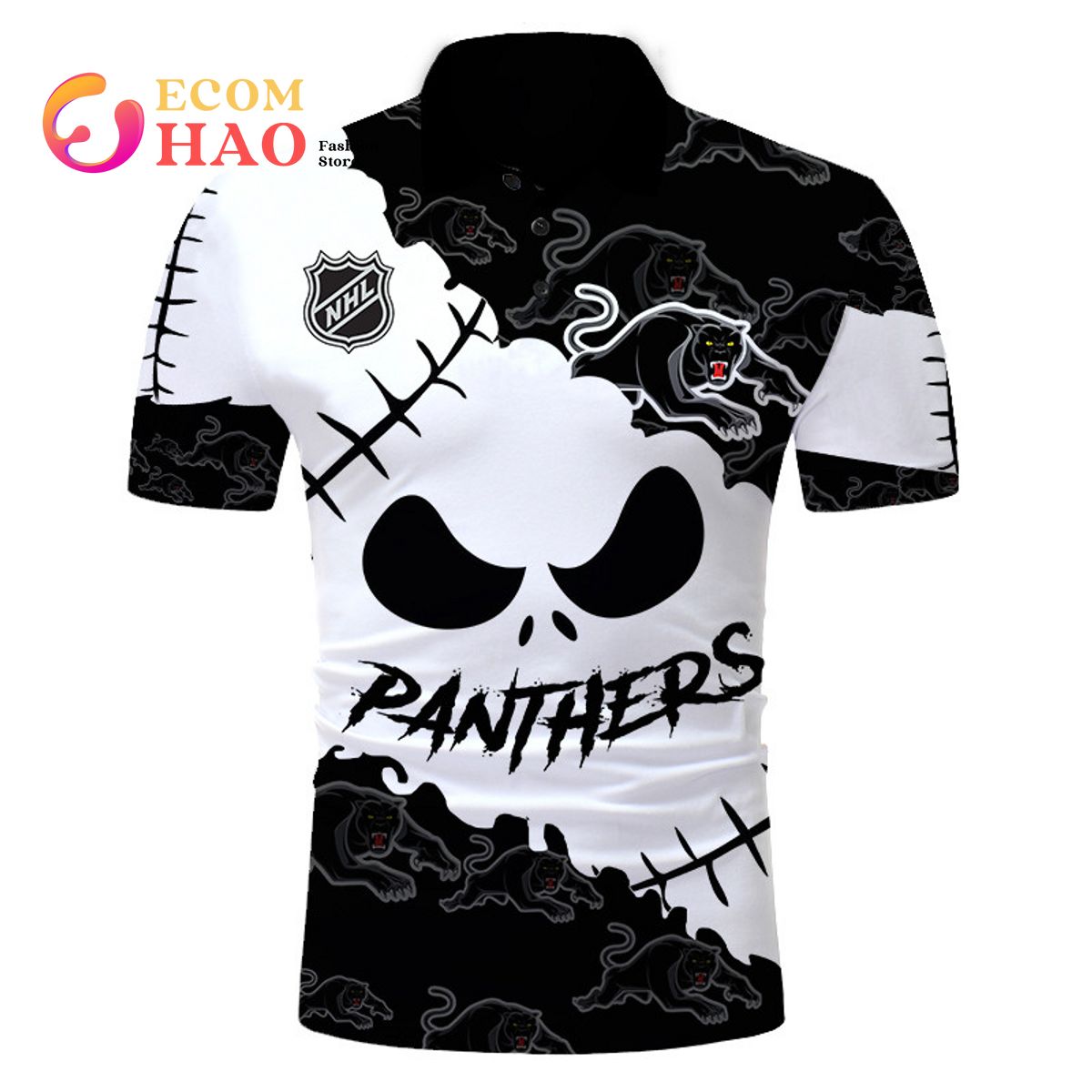 NRL Penrith Panthers Special Faded Design Hoodie - Torunstyle