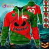 NRL St. George Illawarra Dragons Custom Your Name & Number Halloween Style 3D Hoodie