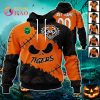 NRL The Dolphins Custom Your Name & Number Halloween Style 3D Hoodie NRL The Dolphins Custom Your Name & Number Halloween Style 3D Hoodie