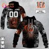 Personalized NFL Rose Dragon Chicago Bears 3D Hoodie