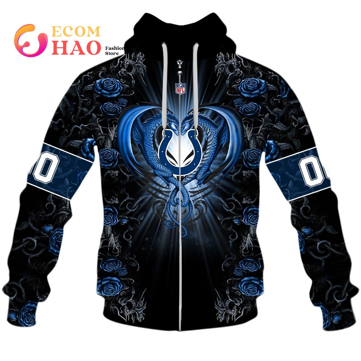 Indianapolis Colts NFL Camo Veteran Team 3D Printed Hoodie/Zipper Hoodie -  Travels in Translation