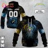 Personalized NFL Rose Dragon Las Vegas Raiders 3D Hoodie