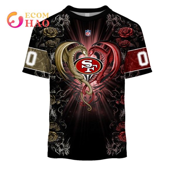 Personalized Nfl San Francisco 49ers Logo 3d Baseball Jersey – Teepital –  Everyday New Aesthetic Designs