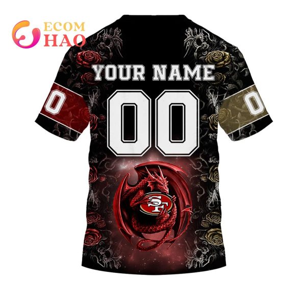 Personalized Nfl San Francisco 49ers Logo 3d Baseball Jersey – Teepital –  Everyday New Aesthetic Designs