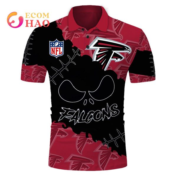 NFL Atlanta Falcons Custom Your Name & Number Halloween Style 3D Hoodie