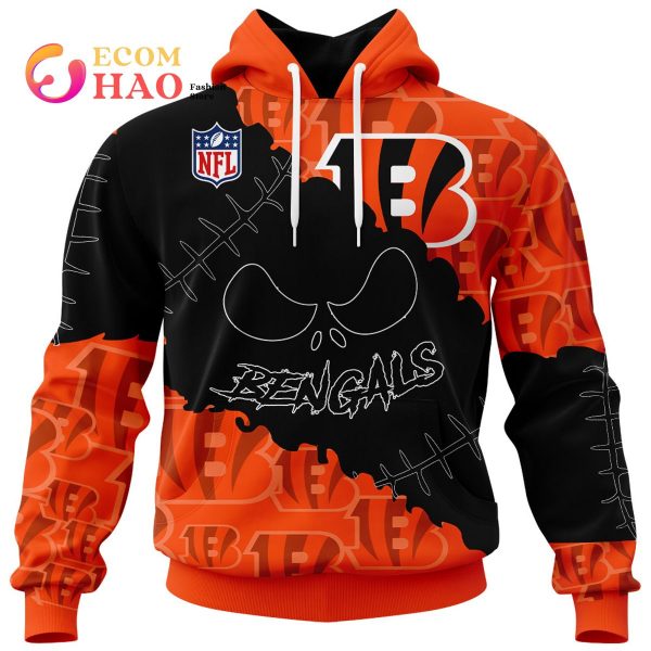 18% OFF Cincinnati Bengals Hoodies 3D Halloween Horror Night Sweatshirt  Pullov – 4 Fan Shop