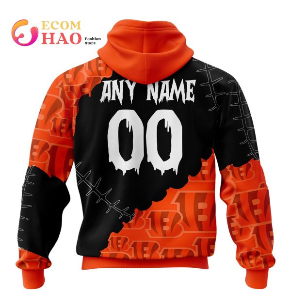 Custom Womens Bengals Hoodie 3D Lighthearted Autism Cincinnati Bengals Gift  - Personalized Gifts: Family, Sports, Occasions, Trending