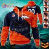 NFL Detroit Lions Custom Your Name & Number Halloween Style 3D Hoodie