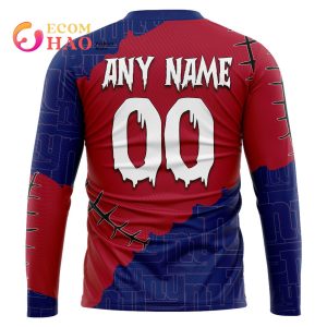 NFL New York Giants Custom Your Name & Number Halloween Style 3D Hoodie